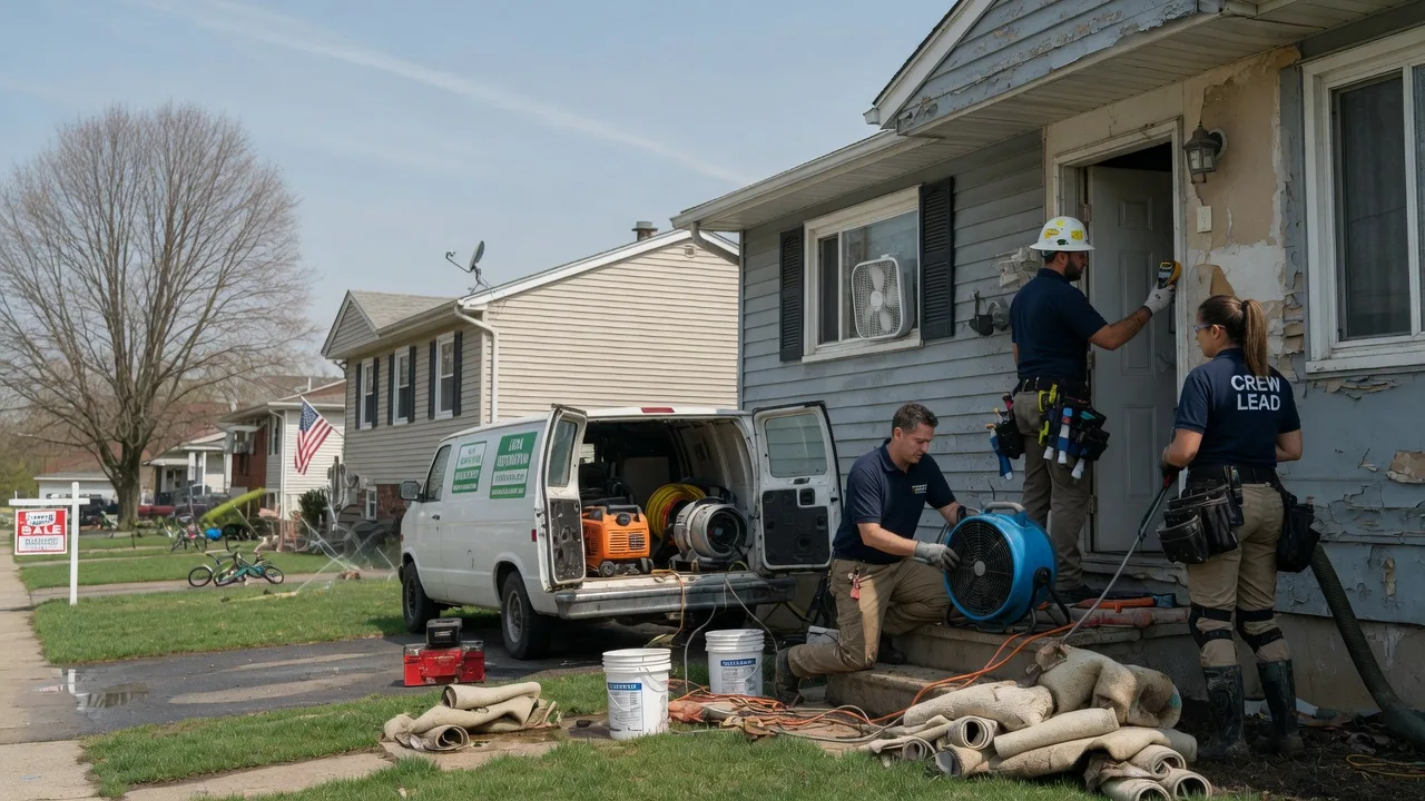 Flood Cleanup in Dunn Loring, VA near me